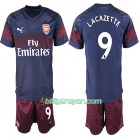 Billige Fotballdrakter Arsenal Alexandre Lacazette 9 Barn Bortedraktsett 2018/19 Kortermet